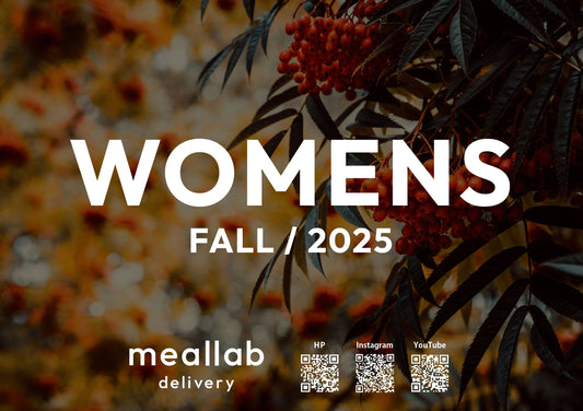 【9/29(月)10:00-】WOMENS（女性向け）コース　2025秋メニュー 発売開始！