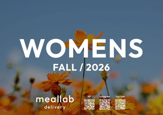 【9/24(木)10:00-】WOMENS（女性向け）コース　2026秋メニュー 発売開始！