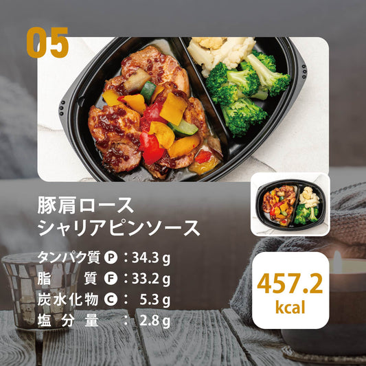 (LOWCARB)豚肩ロース　シャリアピンソース