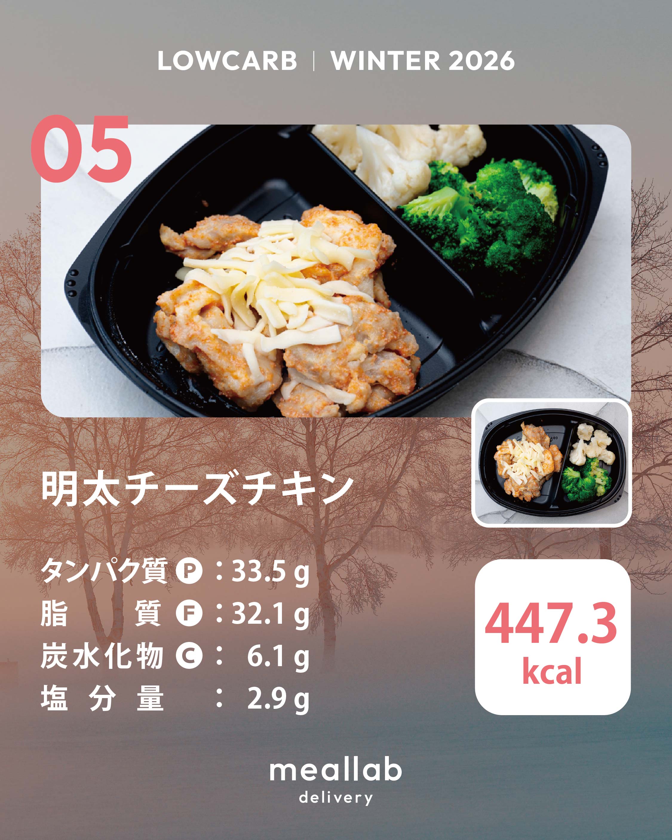 LOWCARB（低糖質・低炭水化物ダイエット）コース｜MEALLAB
