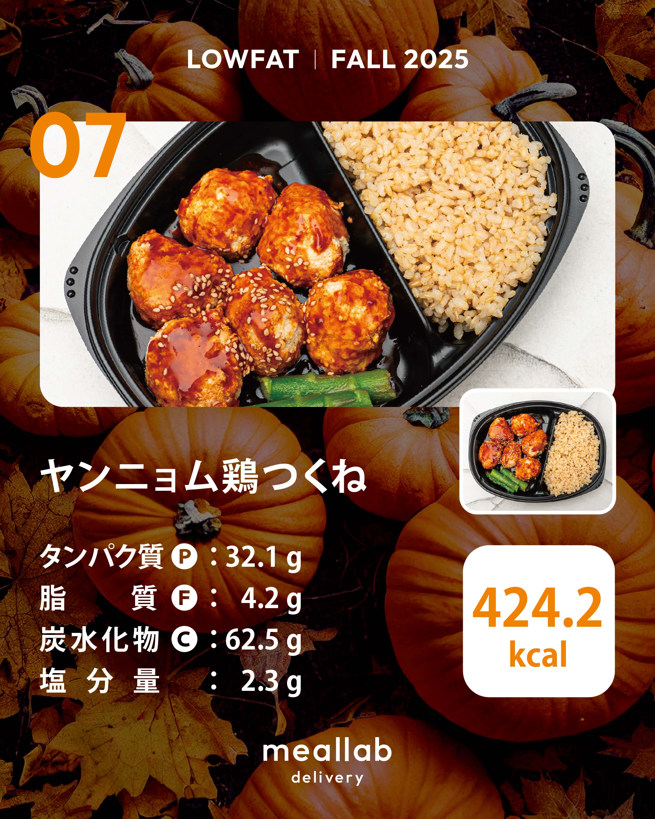 LOWFAT（低脂質ダイエット）コース｜MEALLAB 𝖣𝖤𝖫𝖨𝖵𝖤𝖱𝖸